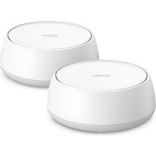 MSP Deco BE22 (2-Pack) | Wi-Fi 7 Mesh Sistemi | BE3600 Mbps | Fiber Uyumlu | Çift Bant | Aı-Roaming | 2 Adet Gigabit Port | 200 Cihaz | Wpa3 | Vpn | Mobil Uygulama ile Kolay Kurulum
