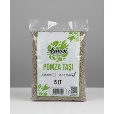 MSP Çiçekçilik 8-16 mm Ponza Taşı - Tarım Pomzası 5 Lt Paket - 5 Litre Volkanik Ponza Taşı