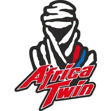 MSP Usta Honda Africa Twin Dakar Sticker 00020 Kırmızı 10 x 13