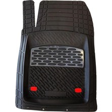MSP Peugeot Ile Uyumlu 307 Ile Uyumlu Derin Havuzlu 3D Paspas Krom Karbon