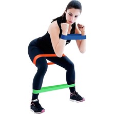 MSP Farklı Dirençte Aerobik Bandı Hafif Orta Sert Pilates Squat Çalışma Lastiği 30