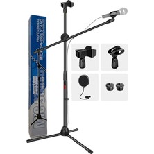 MSP MS06 Mikrofon Standı + PS01 Pop Filtre
