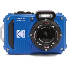 MSP Pıxpro Wpz2 15M Su Geçirmez Fotoğraf Makinesi - 16MP, 4x Optik Zoom, 1080P Full Hd Video (Mavi)