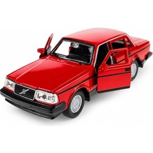 MSP Çek Bırak 12 Cm. Volvo 240 Gl - Kırmızı