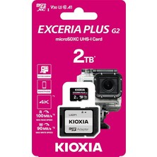 MSP Excerıa Plus G2 2tb Microsdxc Hafıza Kartı – Uhs-I U3 V30 C10 A1, 100MB/S Okuma, 90MB/S Yazma, 4K