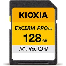 MSP Excerıa Pro G2 128GB Sdxc Hafıza Kartı – Uhs-Iı U3 V60 C10, 300MB/S Okuma, 170MB/S Yazma, 8k / 4K