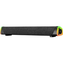 MSP MD-SBT26 Soundbar Gri/siyah 3W*2 1800MAH Fm/tf Card LED Işıklı Bluetooth Speaker Hoparlör