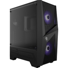 MSP Mag Forge 100M, Temperli Cam, 2x Rgb Fan, 1x 120MM Fan Atx Gaming Bilgisayar Kasası