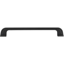 aklow akyoleticaret Siyah Metal Mutfak ve Çekmece Kulpu, 128 mm