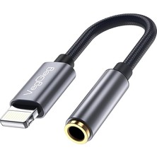 MSP iPhone Lightning To 3.5mm Örgülü Kulaklık Dönüştürücü Adaptör