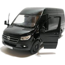 MSP 1:48 Die-Döküm 2020 Mercedes-Benz Sprinter Van Araba Modeli ile Kutusu Koleksiyonu Oyuncak (Siyah)