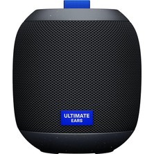 MSP Ears Wonderboom Play Taşınabilir Su Geçirmez Bluetooth, Büyük Bas ve 360 Derece Ses, 40 M Kullanım Mesafeli Toz Geçirmez Hoparlör, Siyah