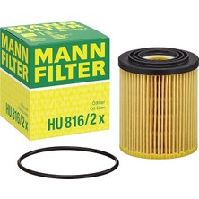 MSP Filter Yağ Filtresi Hu 816/2 x (Bmw)
