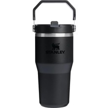 MSP Iceflow Flip Straw Tumbler Pipetli Termos Bardak, 0.60 Litre, Siyah