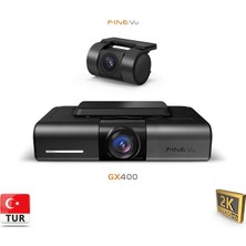 MSP GX400 Qhd 2k Wi-Fi Türkçe 2 Kameralı Araç Kamerası