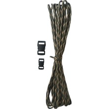 MSP 550 4mm 7 Çekirdek Outdoor Bileklik Çadır Kamp Ipi 5 Metre Askeri Kamuflaj