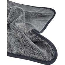 MSP Concept Mikrofiber Süper Emici 50X 70 cm Araç Kurulama Bezi Süper Emici Kalın Fil Özellikli Oto Kurulama Temizlik ve Uygulama Havlusu (Gri)