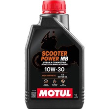 MSP Scooter Power 10W/30 MB 4t 1 Lt 4 Zamanlı Tam Sentetik Motosiklet Yağı