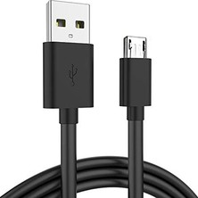 MSP Micro USB Şarj ve Data Kablosu - 3 Metre Siyah