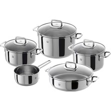 MSP Quadro – 5 Parçalı Set Pişirme Kabı, Gümüş, 58 x 35 x 30 cm