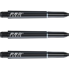 MSP Pro-Force Dart Shafts Siyah Medium