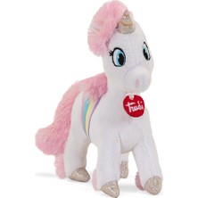 MSP Trudino Beyaz Tek Boynuzlu At Gökkuşağı Pelüş, Çocuk Doğum Günü Hediyesi | 18 x 19 x 6 cm Boyut Xs | Fantasy Unicorn Koleksiyonu | Model 55484