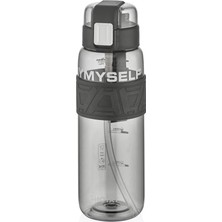 MSP Myself Su Matarası Tritan Siyah 1000ML