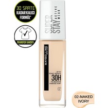 MSP New York Superstay Active Wear Fondöten- 02 Naked Ivory (30 Ml)