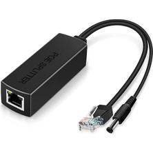MSP Poe Dağıtıcı Adaptör, 48 V Ila 12 V, Ieee 802.3AF Uyumlu, 10/100 Mbps'ye Kadar 100 Mbps'ye Kadar, Gözetleme Kamerası, Kablosuz Erişim Noktası ve Voıp Telefon Için