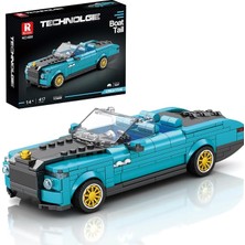 MSP Technik 688 Oyuncak Araba Inşaat Kiti Kelepçe Blokları, Model Araba Kiti, Yarış Arabası, Çocuklar ve Yetişkinler Için Süper Spor Araba, 2023 Yeni Koleksiyon, LEGO ile Uyumlu (417 Adet)