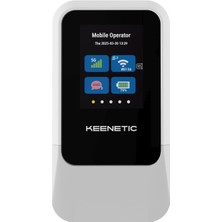 MSP Roamer 5g Wi-Fi 6 Hotspot Taşınabilir 4000MAH 30 Cihaza Kadar 2,4 Inç LCD Ekran Nanosım USB Type-C KN-5210