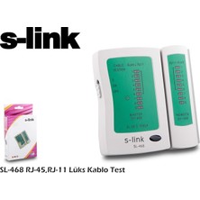 MSP SL-468 Rj-45, Rj-11 Kablo Test Cihazı