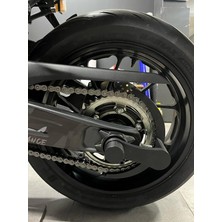 MSP Mt-07 ve R7 Için Zincir Koruma Aparatı, Mat Siyah, Plastik, Kolay Montaj