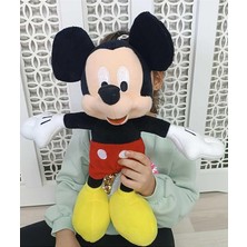 MSP Kalite Minnie Mouse - Mickey Mouse Figür Peluş Büyük Boy 45 cm Minie-Mikiy, LRS77565606565