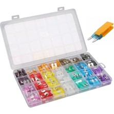 MSP Adet Parça Micro - Mini - Standart Orta Boy Bıçak Tipi Araç Sigorta Çeşitler 2A/3A /5A /7.5A/ 10A /15A/ 20A /25A/ 30A /35A /40A Kutulu Sigorta Seti Değiştirme Klipsi