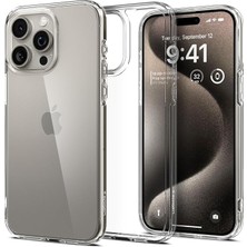 MSP iPhone 15 Pro ile Uyumlu Kılıf Ultra Hybrid Sararmaya Dayanıklı Şeffaf Kapak - ACS06707 (Spigen Tr Garantili)