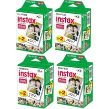 MSP Instax Mini Için 20'li Film 4'lü Paket 80 Poz