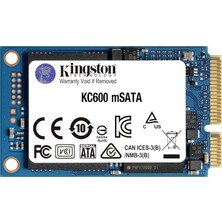 MSP KC600 512GB Msata SSD - SKC600MS/512G - 550MB/S - 520MB/S Okuma - Yazma, Xts-Aes 256-BIT Şifreleme, Tcg Opal 2.0, Edrive