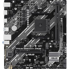 MSP Prime B550M-K Argb Amd B550 Soket Am4 Ddr4 4866 Mhz Matx Gaming (Oyuncu) Anakart