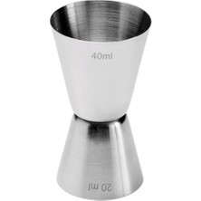 MSP Çelik Çift Taraflı Kokteyl Jigger, 20ML/40ML
