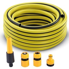 MSP Kid Bahçe Sulama Hortumu 1/2 Termo Plastik Hortum 20 Metre Hortum Seti