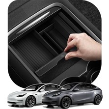 MSP Tesla Model Y Legacy 2024-2023 Orta Konsol Düzenleyici Organizer T0220 Siyah - ACP04508 (Spigen Tr Garantili)