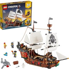 MSP Creator 3’ü 1 Arada Korsan Gemisi 31109-9 Yaş ve Üzeri Için Yaratıcı Oyuncak Yapım Seti (1260 Parça)