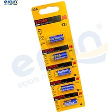 MSP 23A-5 Ultra Alkalin 23A 12V Kumanda Pili, 5 Adet