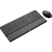 MSP SPT6607 Bluetooth Kablosuz Dual Mod 2.4ghz + 2 Kanallı Türkçe Q Klavye & Mouse Set Siyah