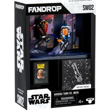 MSP SW02-STAR Wars: The Clone Wars™ - Ahsoka Tano Vs. Maul Epik Bir Diorama, Eserler ve Sahne Işaretleyicisini Herhangi Bir Star Wars Koleksiyonunu Geliştirmek Için Bir Ekran Oluşturuyor, 4