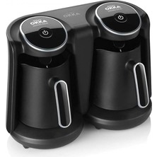 MSP Okka Arzum OK006-K Okka Minio Duo Türk Kahvesi Makinesi, 8 Fincan Kapasite, 880 W, Krom
