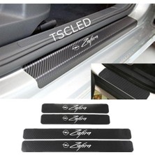 MSP Opel Zafira Karbon Kapı Eşiği Koruma Sticker 4'lü Set Çok Renkli, HIL11AA142