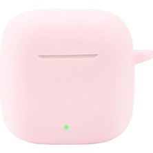 MSP Huawei Freebuds Se 2 ile Uyumlu Kulaklık Kılıf Darbeye Dayanıklı Silikon Yumuşak Koruyucu Toz ve Kirden Koruyan Huawei Freebuds Se 2 ile Uyumlu (Açık Pembe)