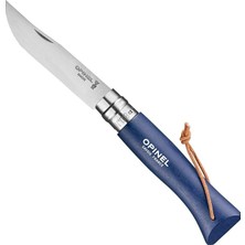 MSP Inox Trekking 8 No Paslanmaz Çelik Çakı, Mavi, 8.5 cm